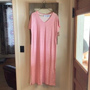 Ashley Taylor Pink Textured Sleepwear